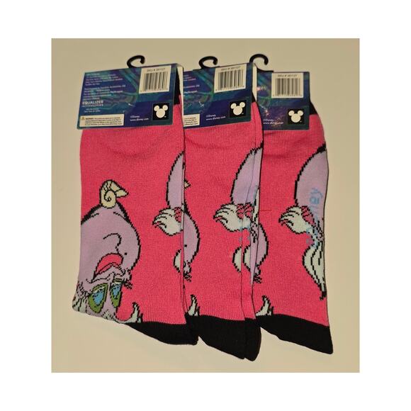 Three Pairs Ursula Crew Socks Adult Size 9-13 - Picture 2 of 6